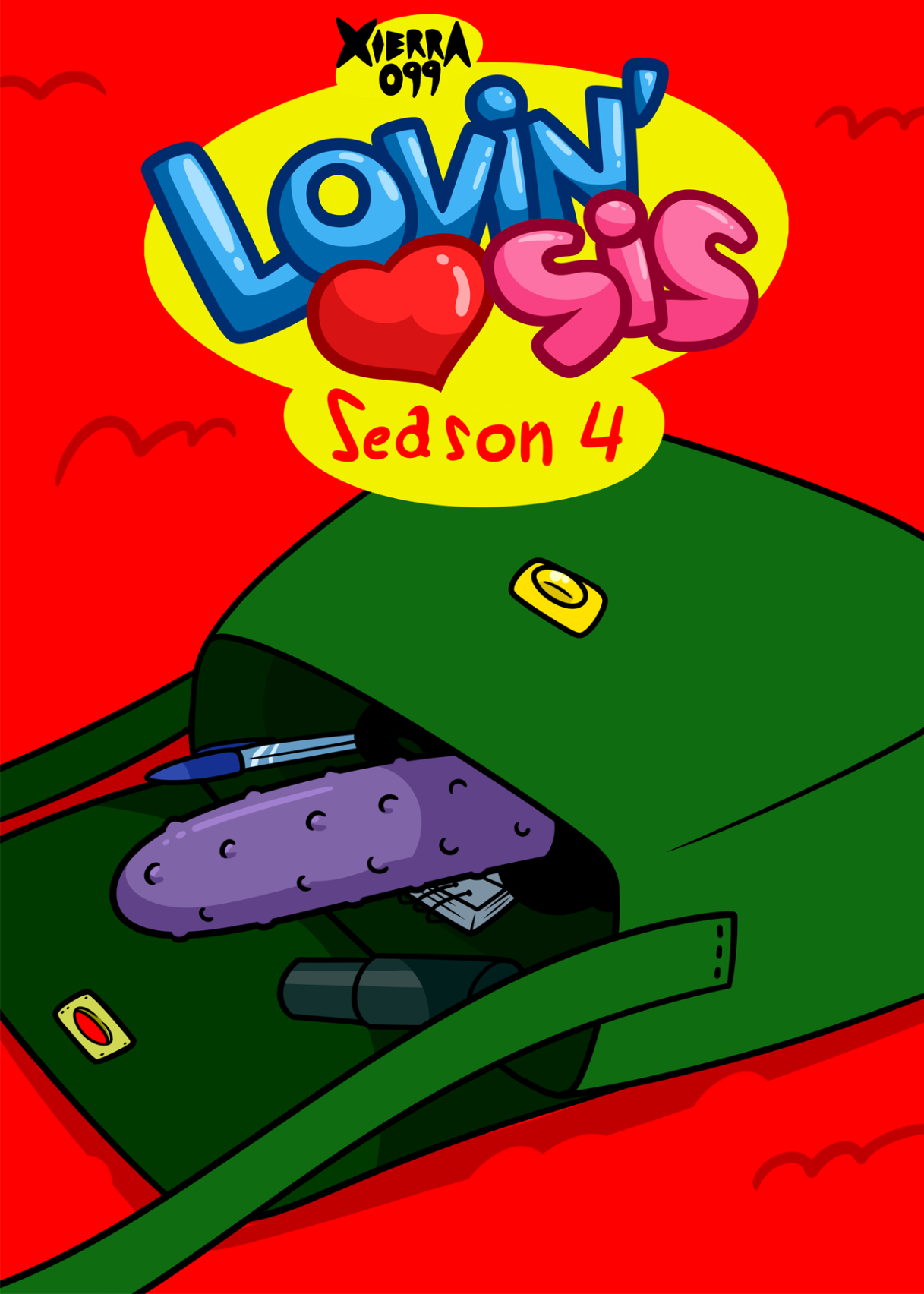 Comic Cover for Lovin Sis (Season Four)