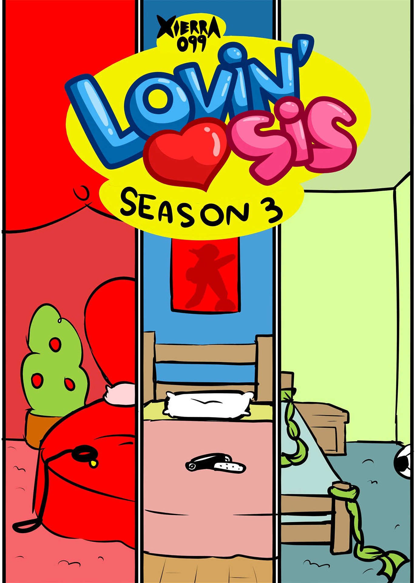 Comic Cover for Lovin Sis (Season Three)