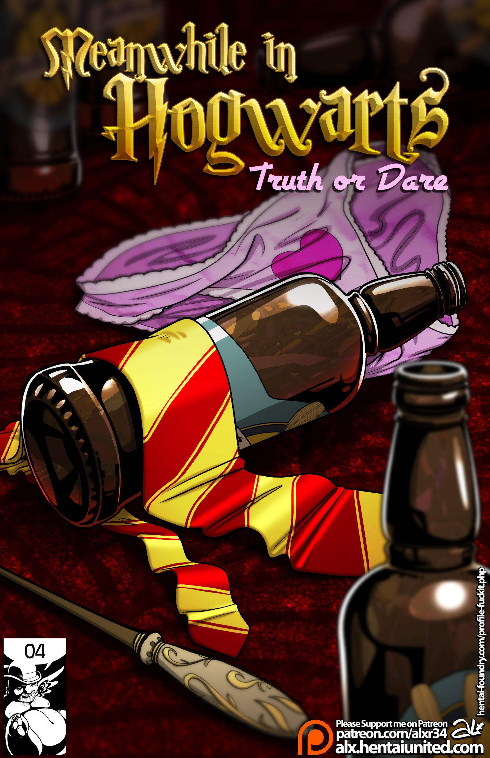 Comic Cover for Meanwhile in Hogwarts: Truth or Dare