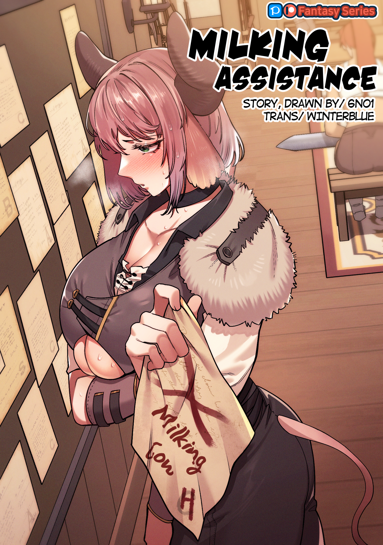 Comic Cover for Milking Assistance