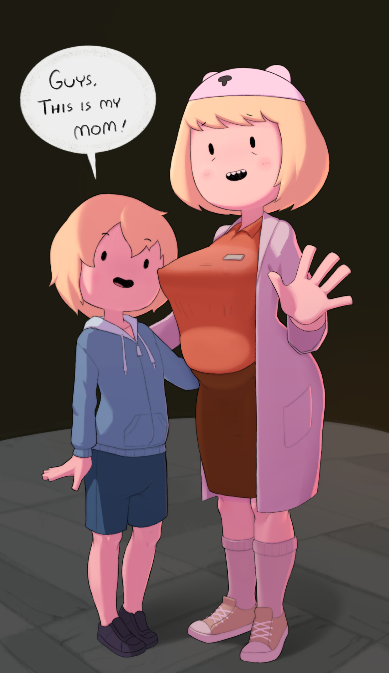 Comic Cover for Minerva and Finn 2