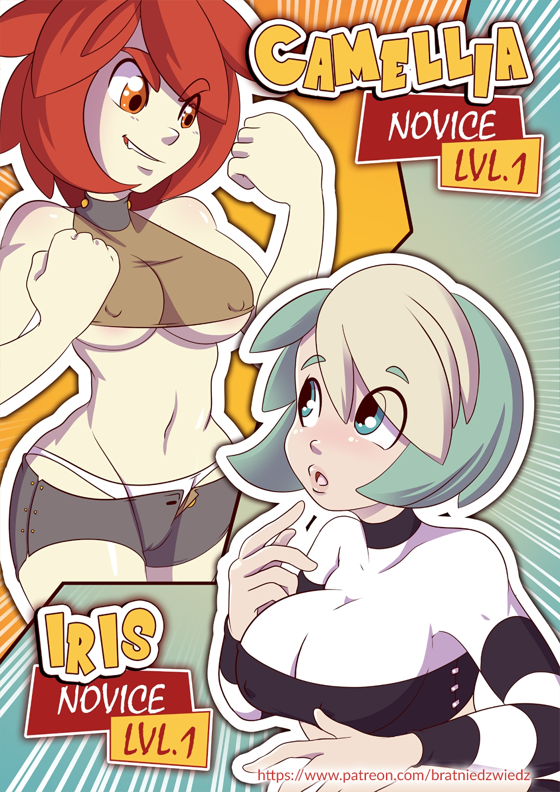 Comic Cover for Not So Long Stories Two Girls One Slimecube 1
