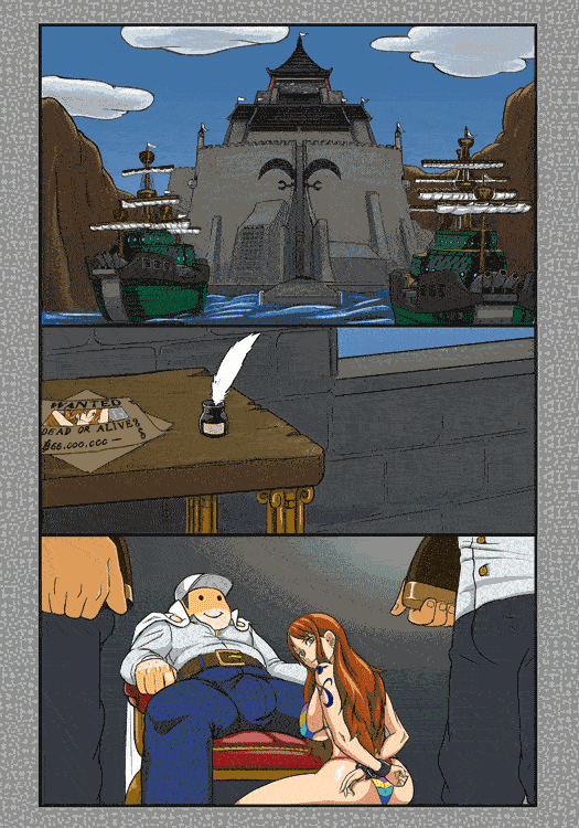 Comic Cover for Overflowing Pirates