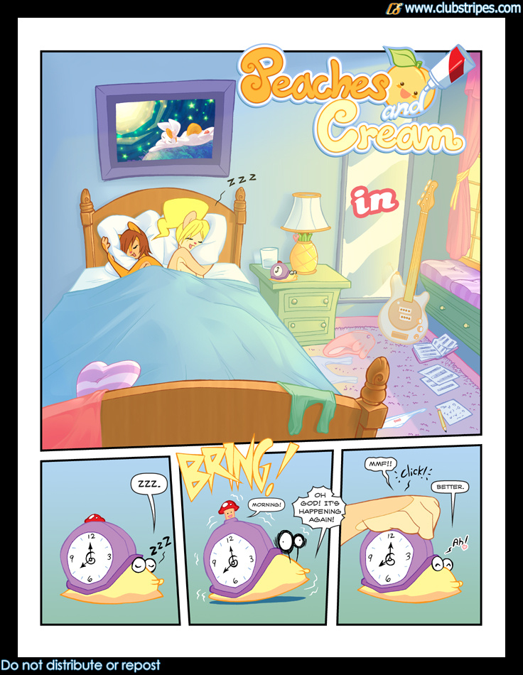 Comic Cover for Peaches and Cream - Breakfast In Bed