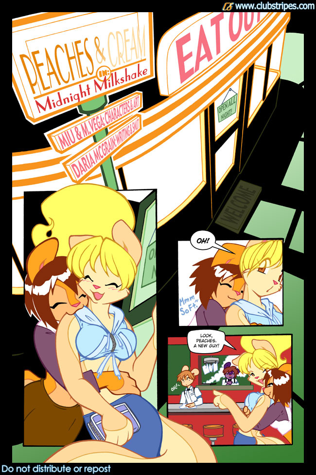 Comic Cover for Peaches and Cream - Midnight Milkshake