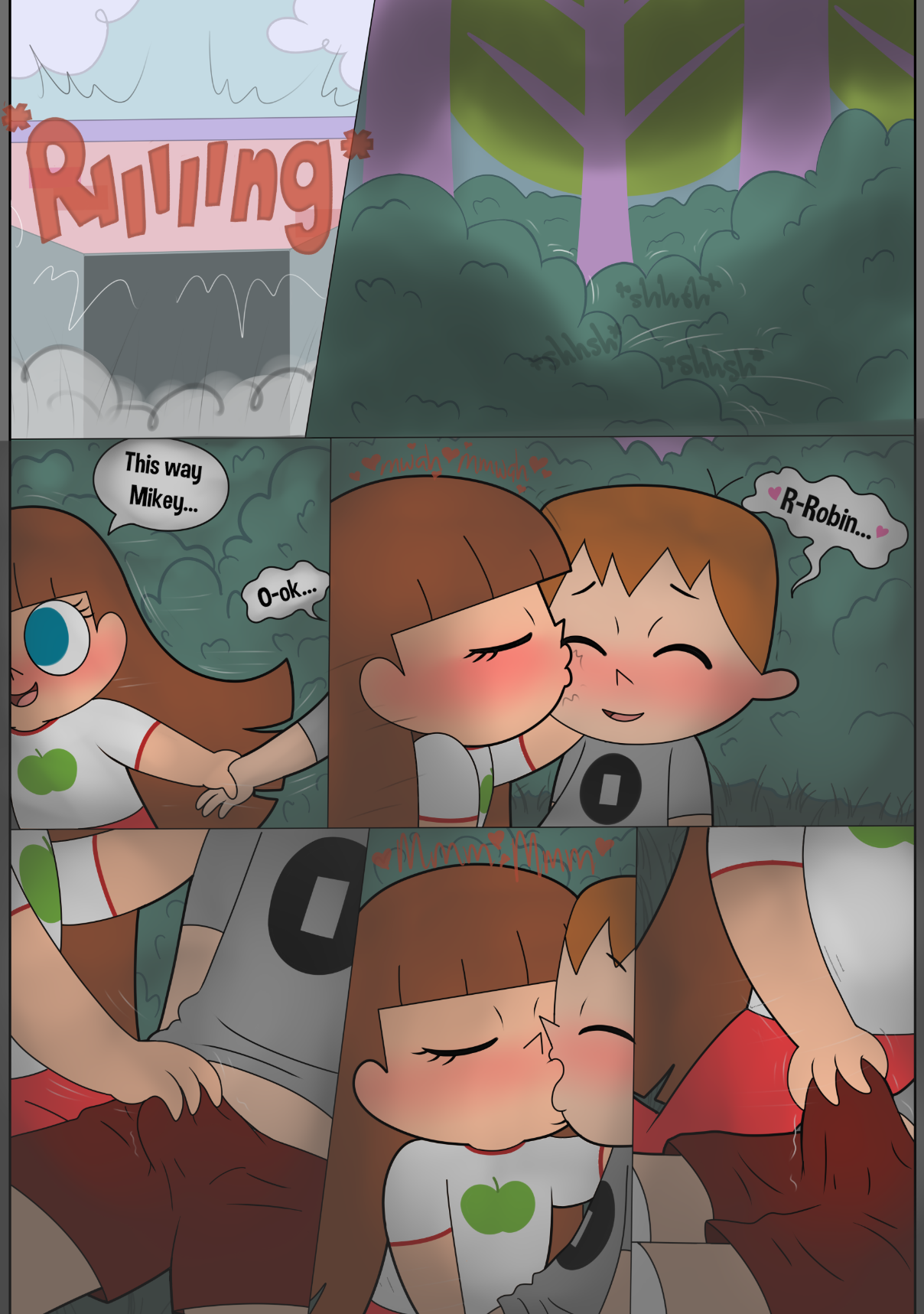 Comic Cover for Playing Outside