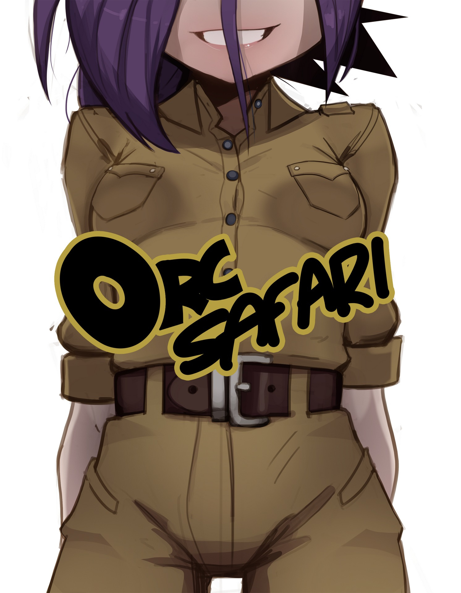 Comic Cover for Orc Safari
