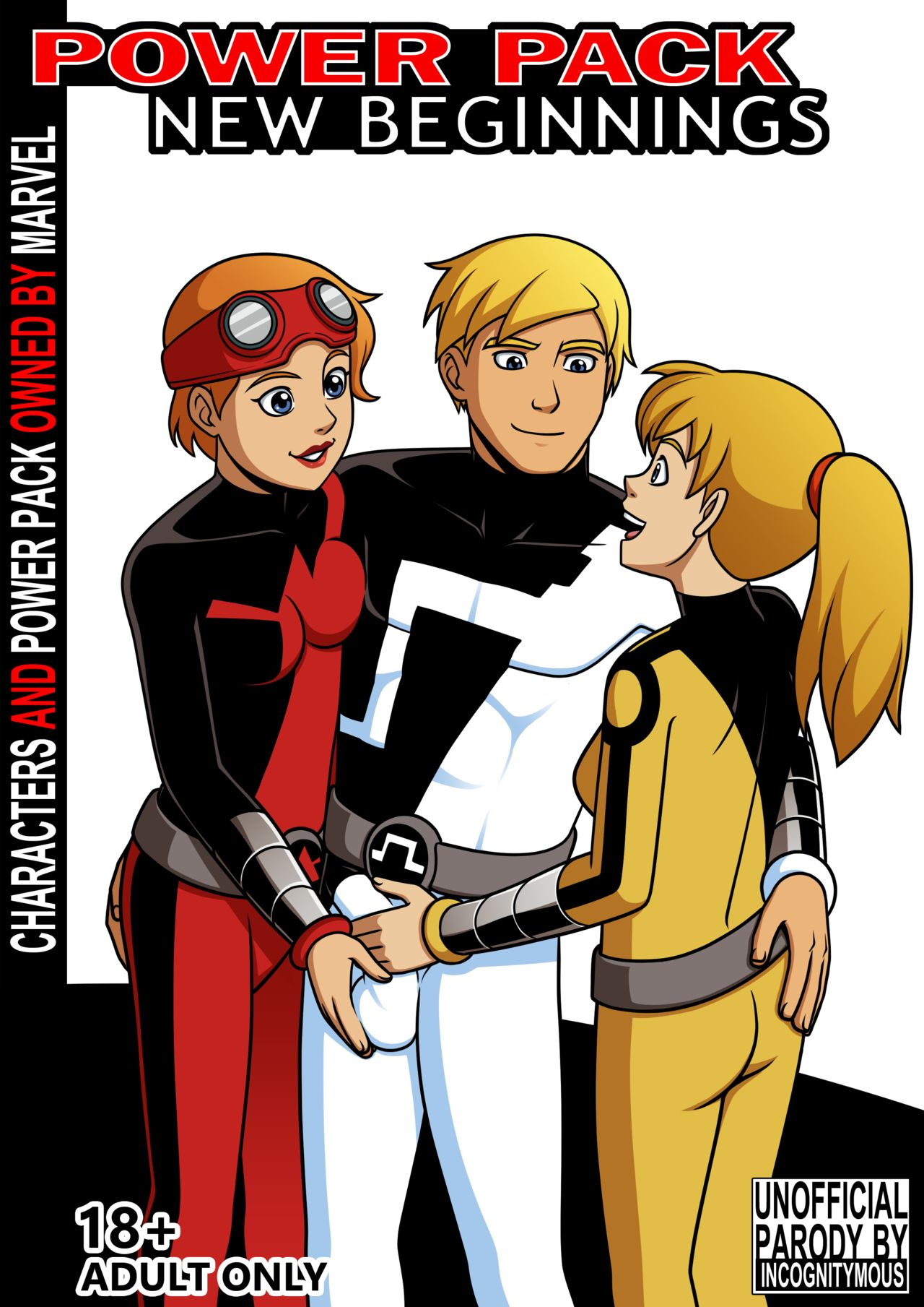Comic Cover for Power Pack - New Beginnings
