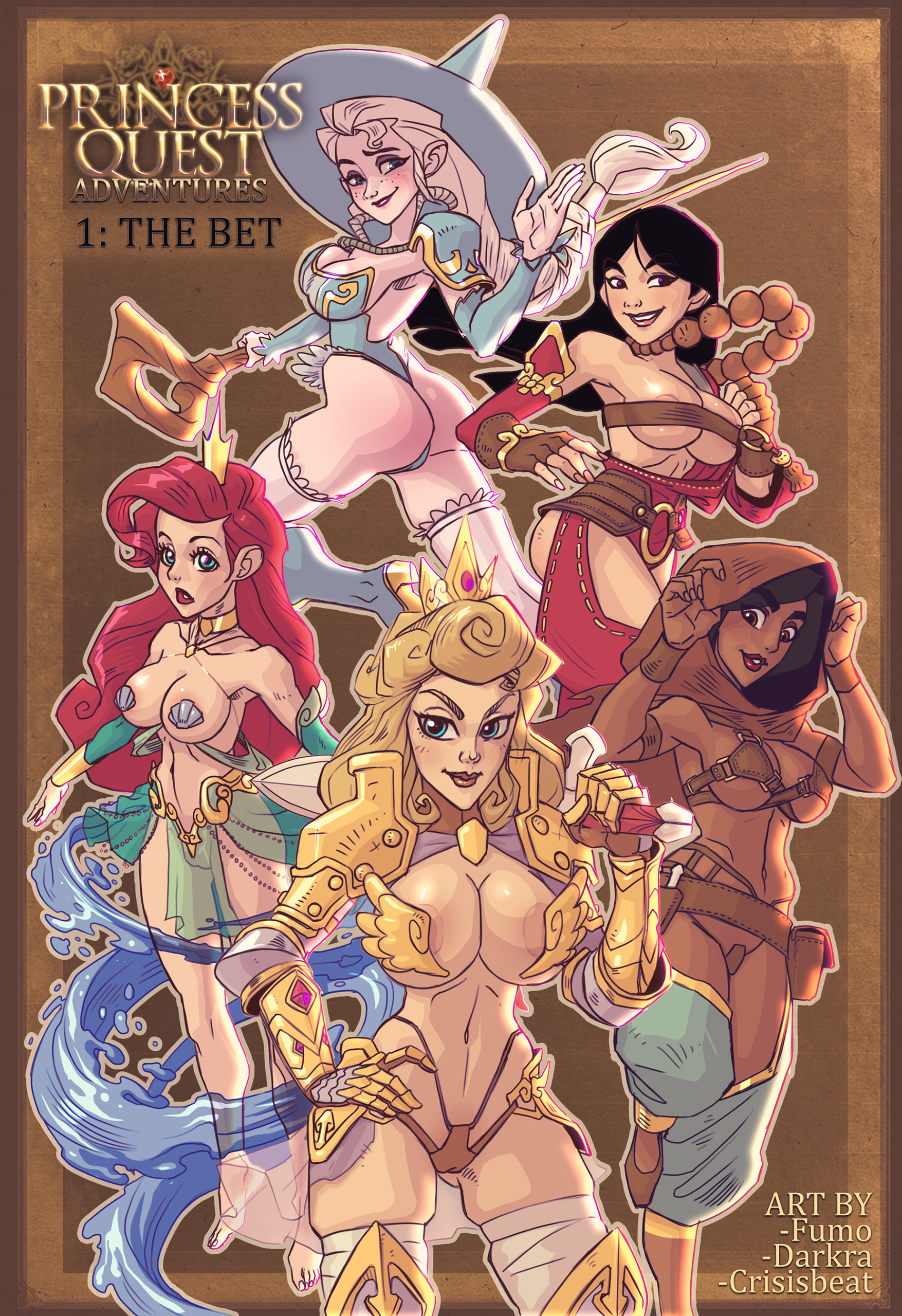 Comic Cover for Princess Quest Adventures 1: The Bet