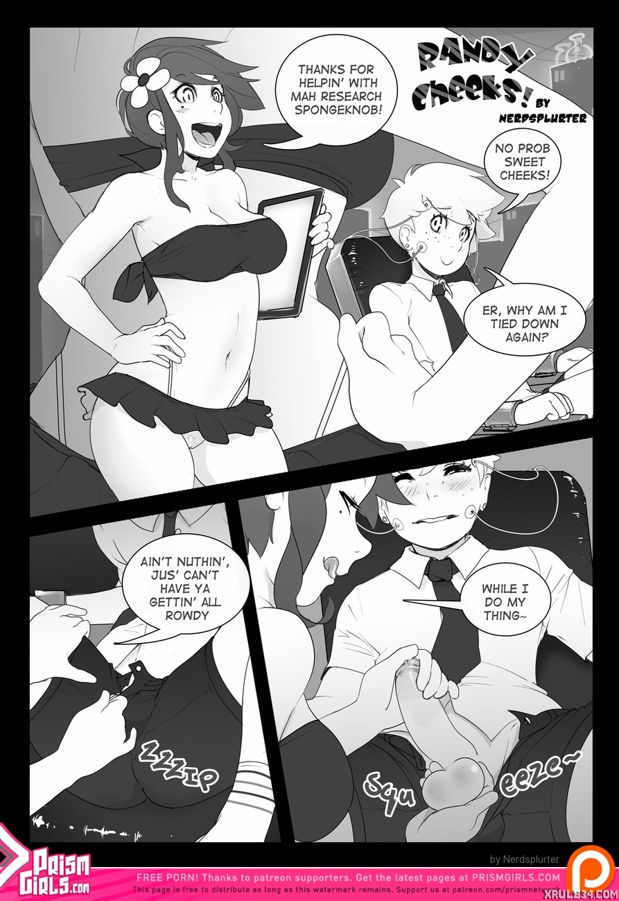 Comic Cover for Randy Cheeks