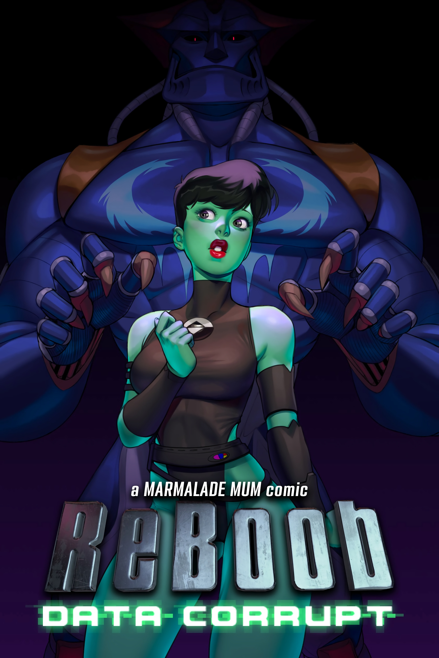 Comic Cover for ReBoob: Data Corrupt