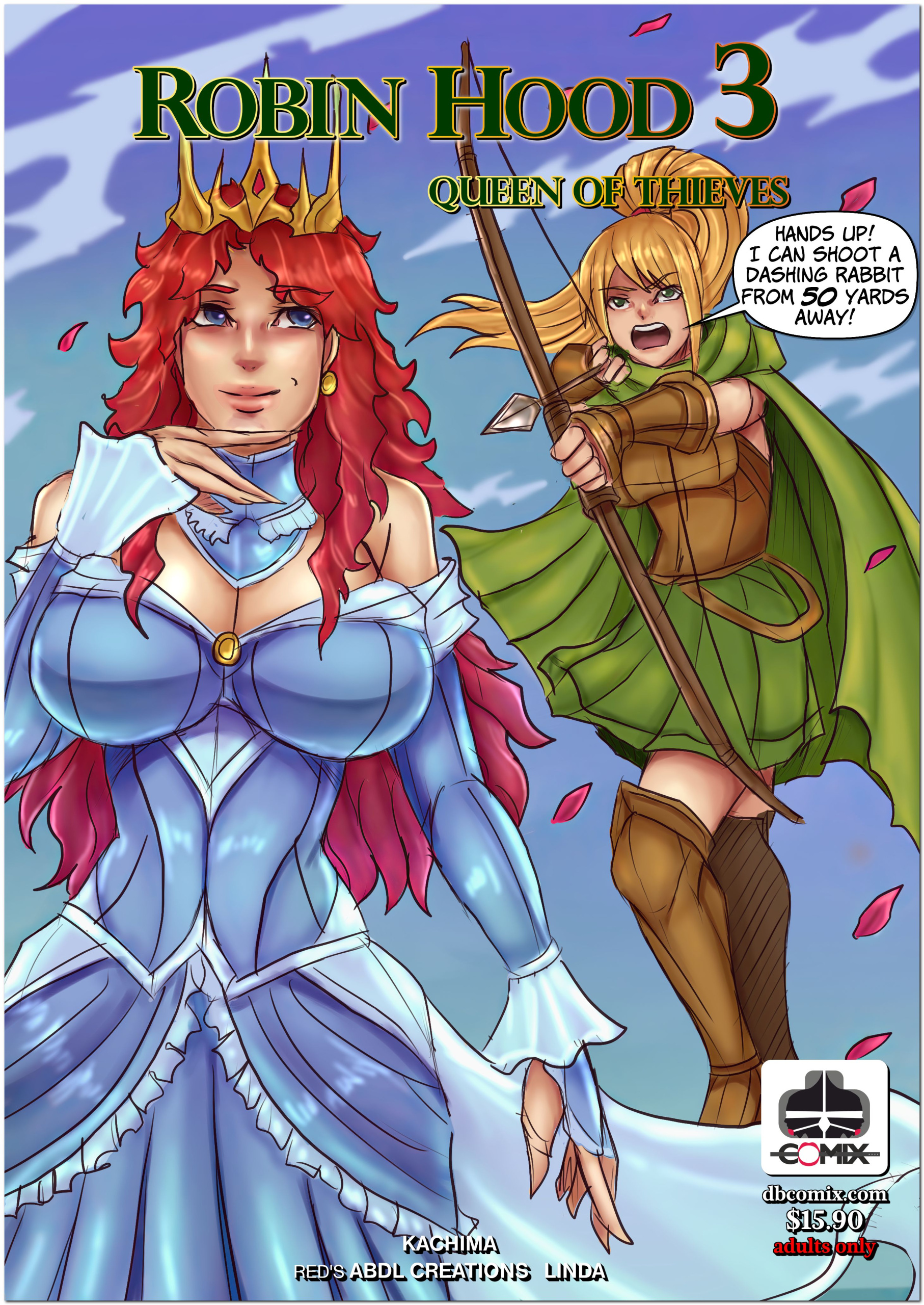 Comic Cover for Robin Hood the Queen of Thieves 3