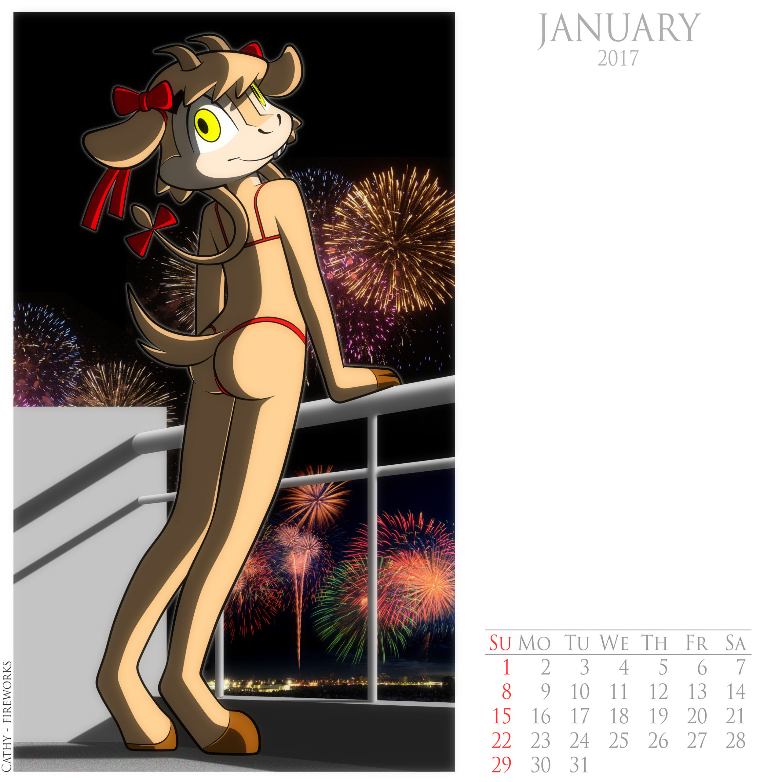 Comic Cover for School Days Calendar 2017