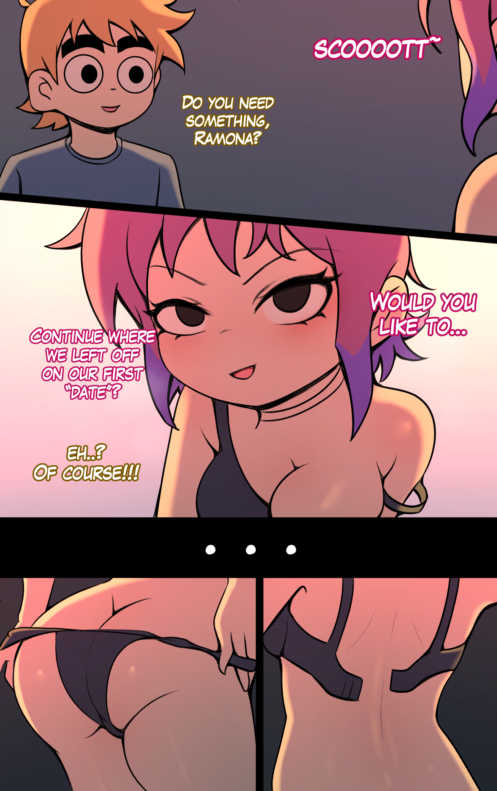 Comic Cover for Scott Pilgrim Takes Off