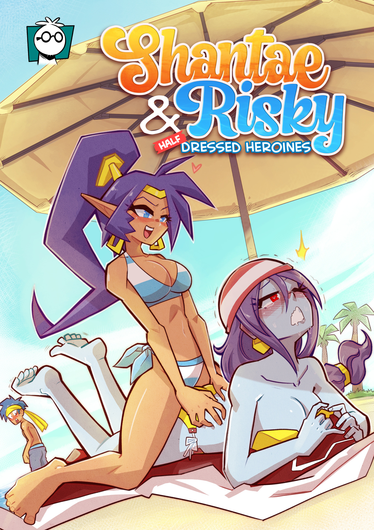 Comic Cover for Shantae & Risky - Half Dressed Heroines