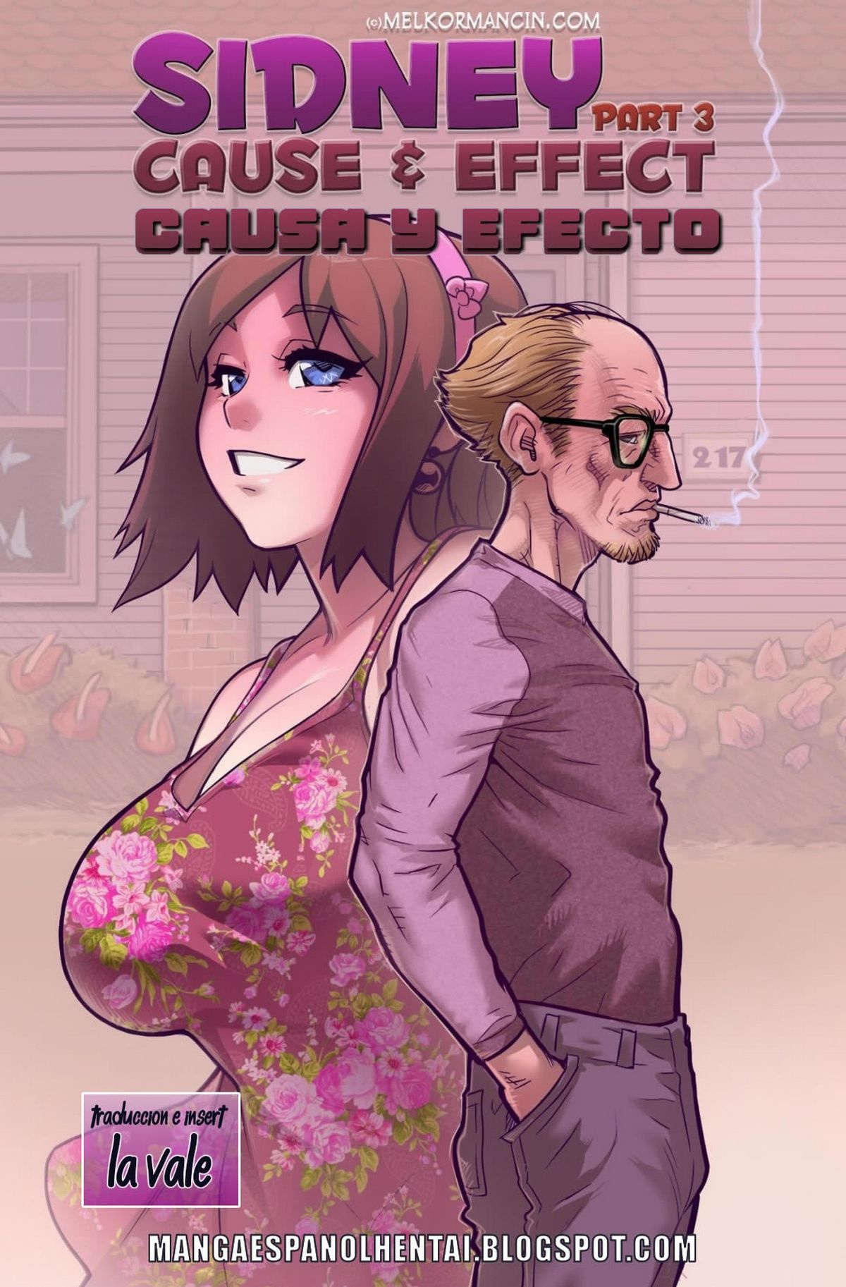 Comic Cover for Sidney - Part 3 - Cause and Effect