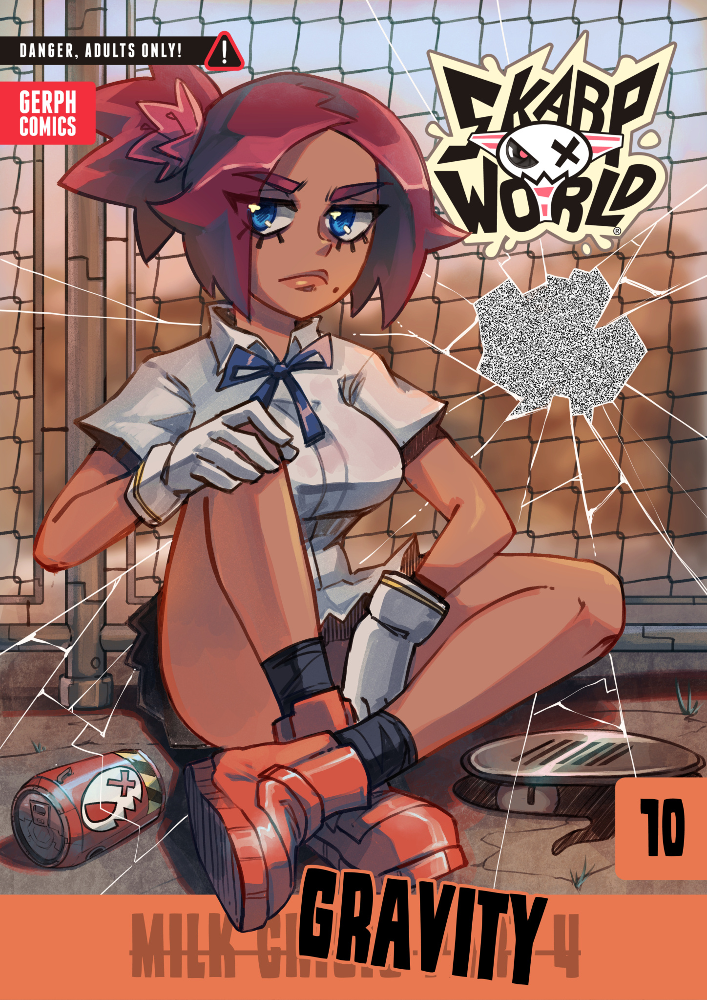 Comic Cover for Skarpworld 10: Milk Crisis 4 - Gravity