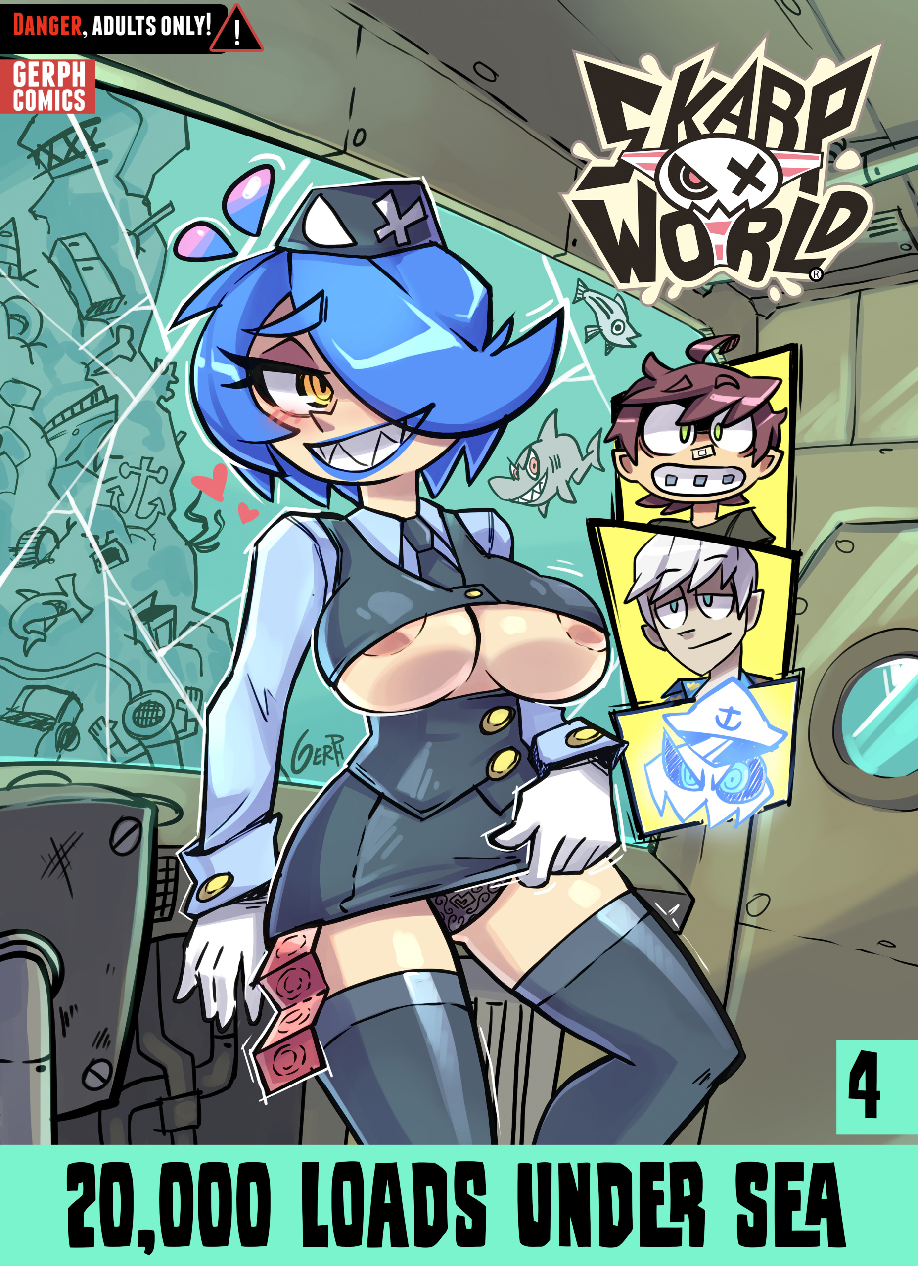 Comic Cover for Skarpworld 4: 20,000 Loads Under Sea