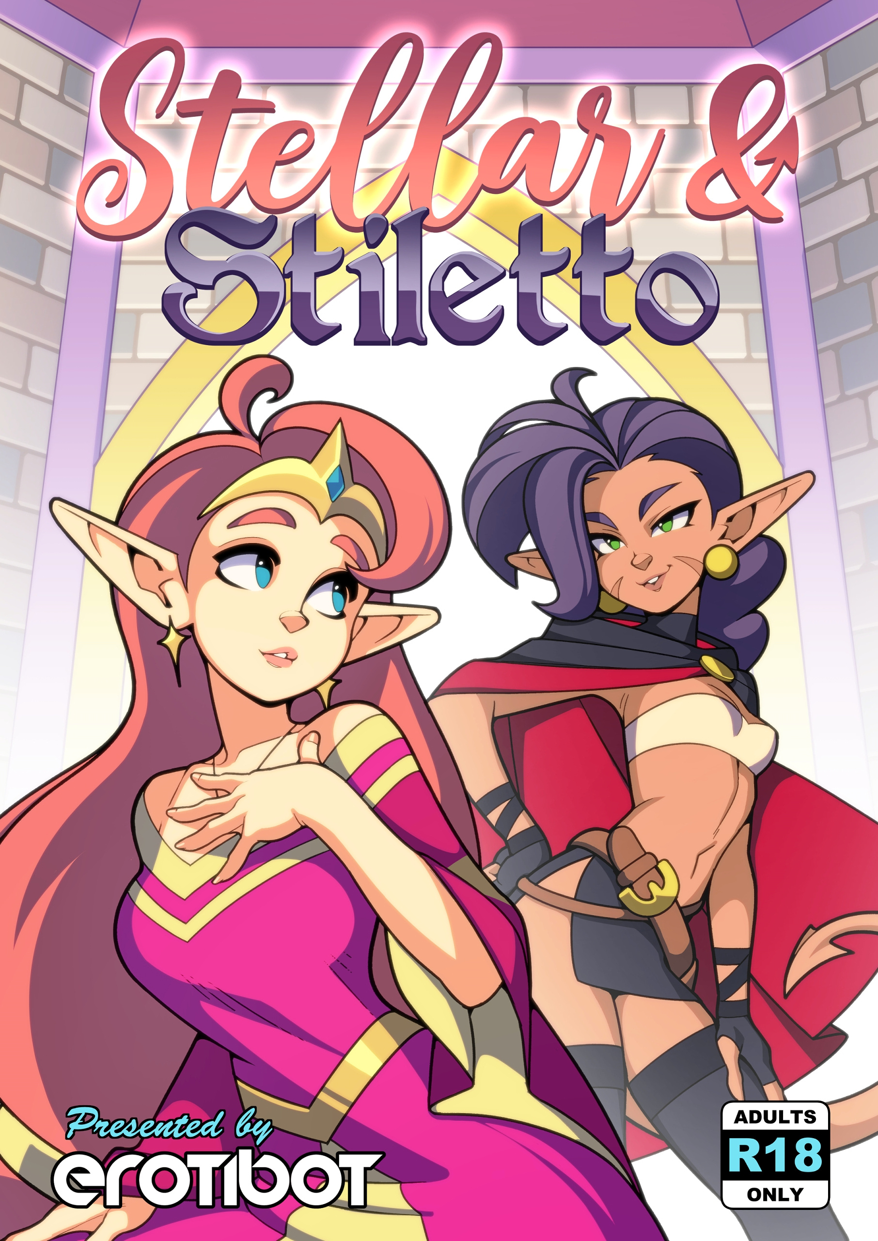 Comic Cover for Stellar and Stiletto