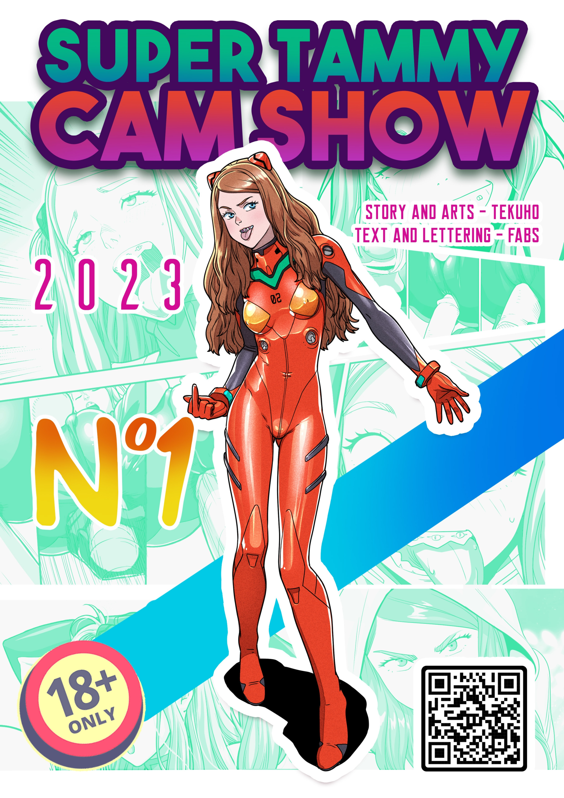 Comic Cover for Super Tammy Cam Show