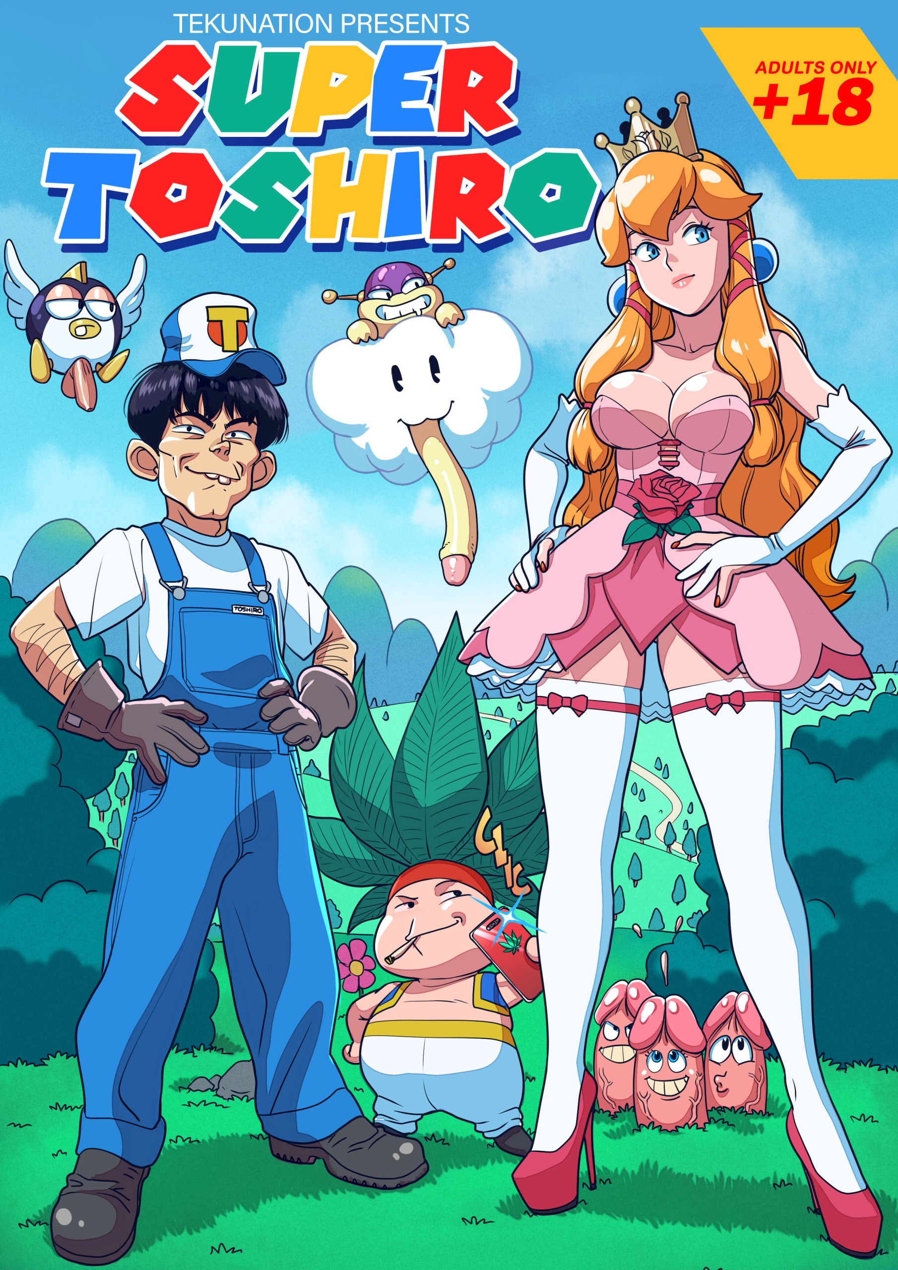 Comic Cover for Super Toshiro Bro.
