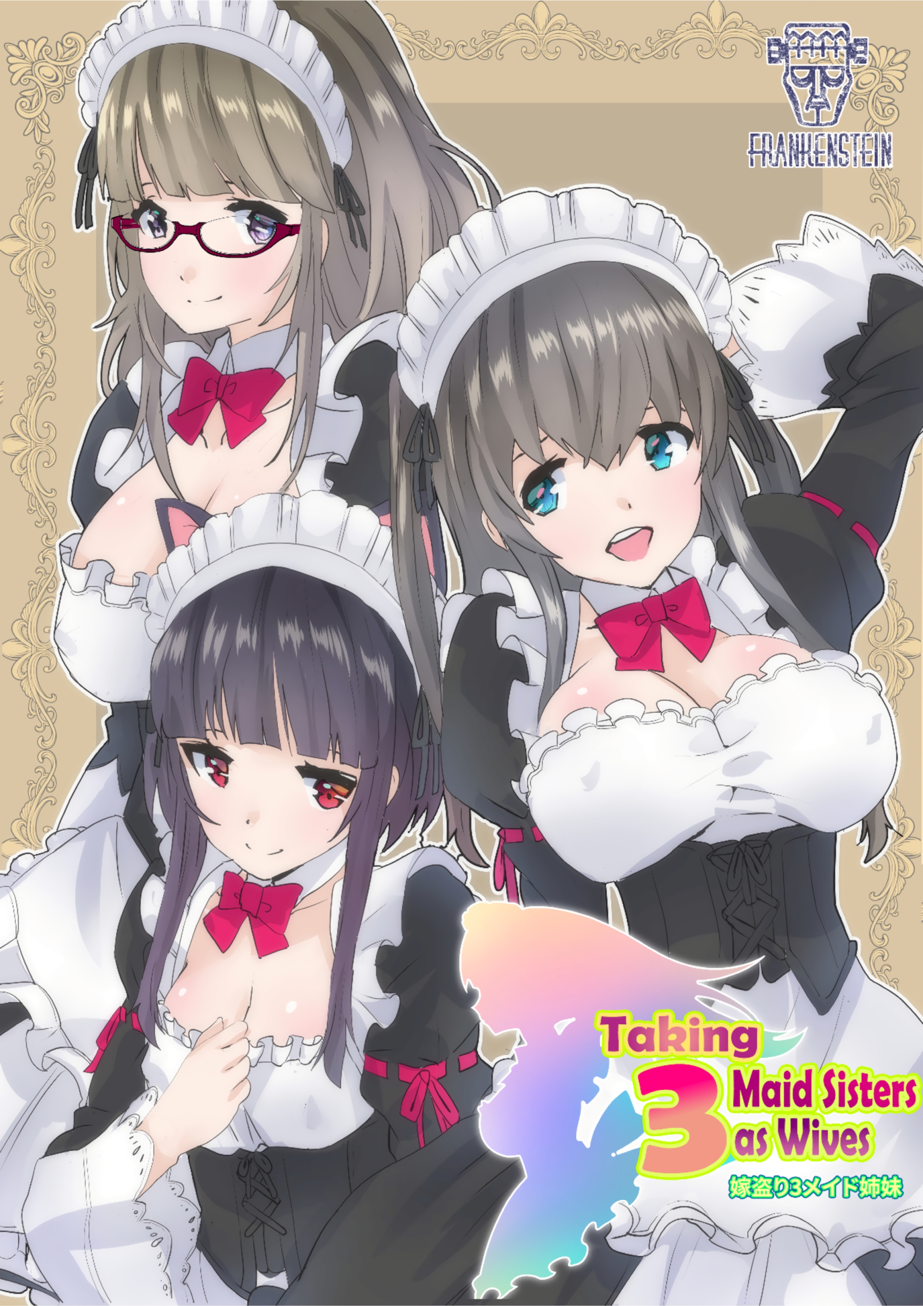 Comic Cover for Taking 3 Maid Sisters As Wives