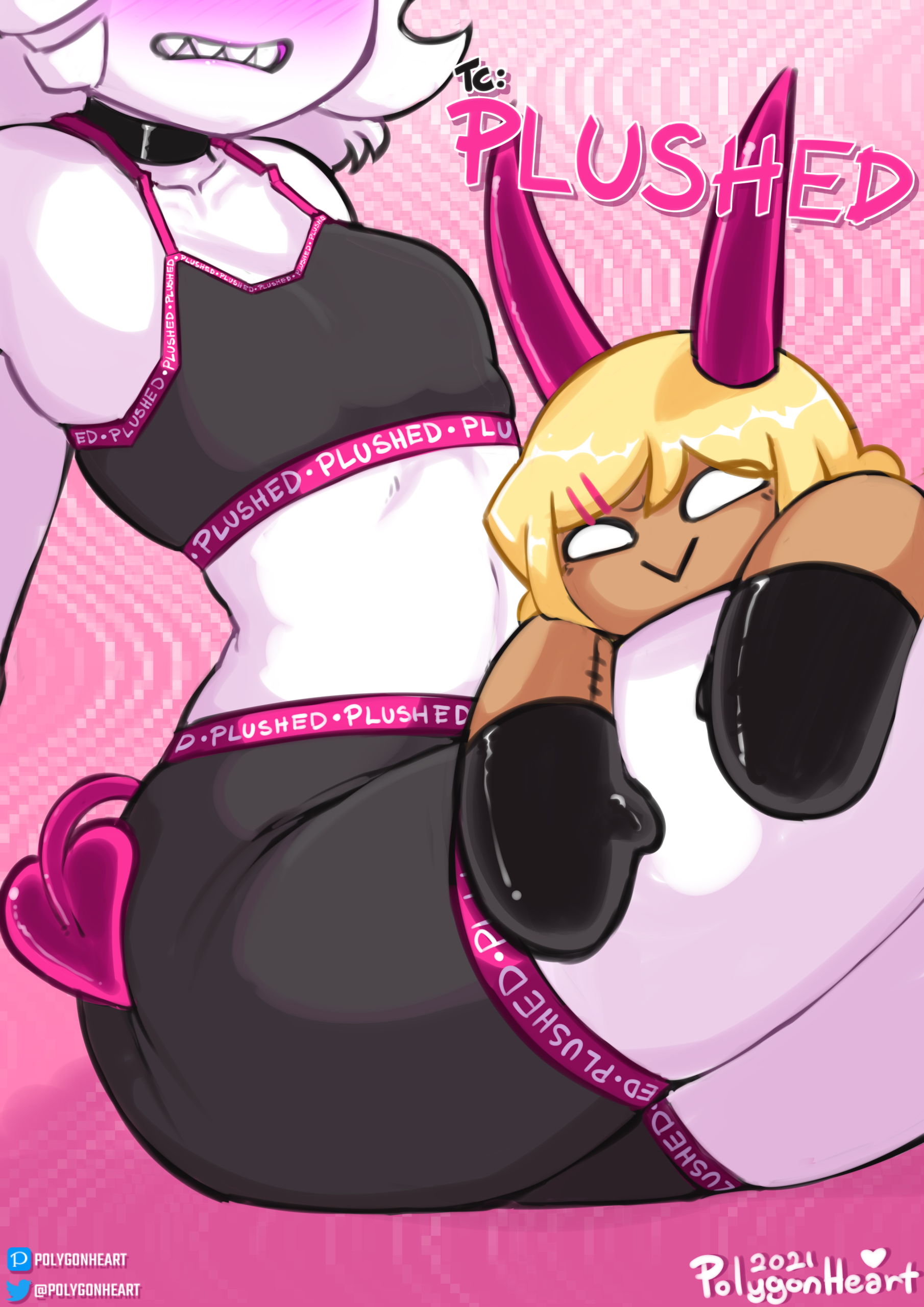 Comic Cover for TC: Plushed