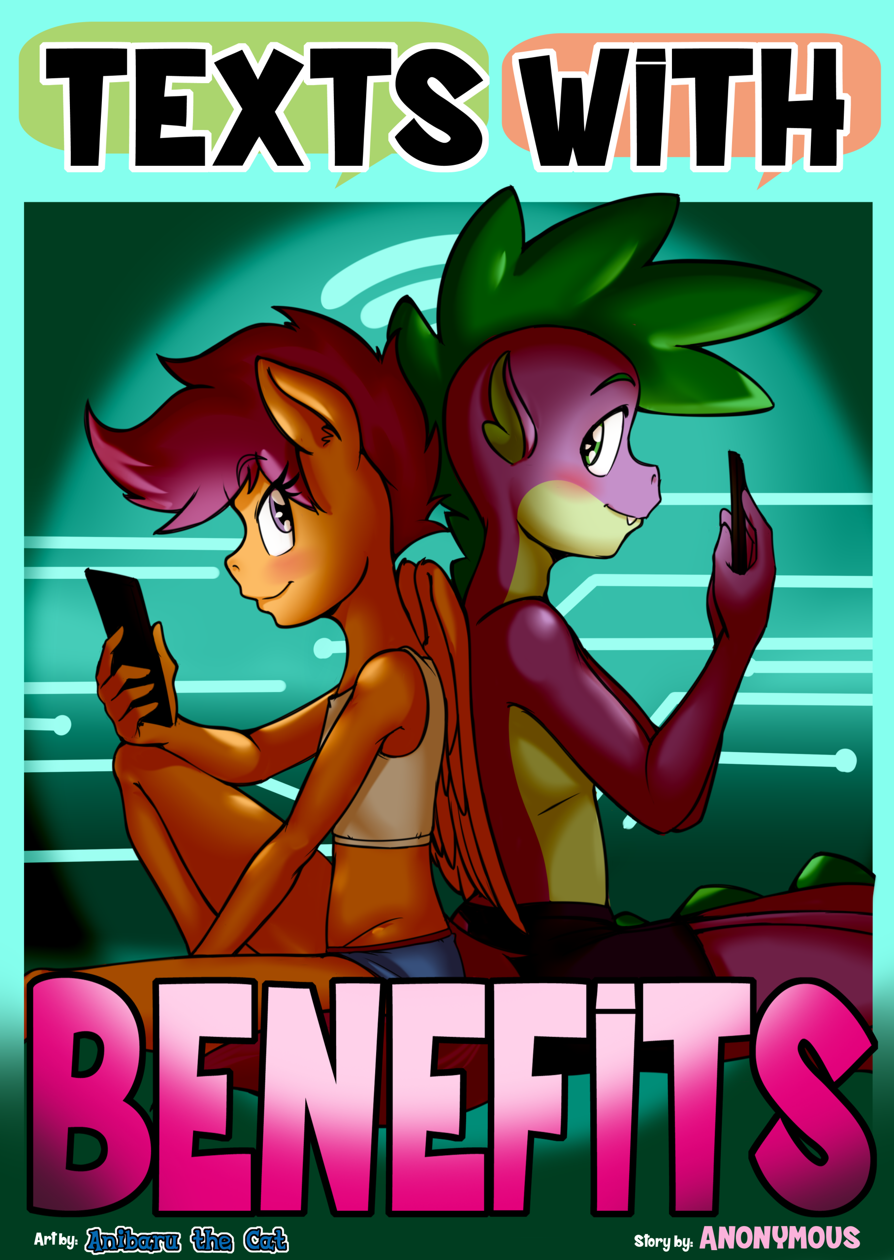 Comic Cover for Text with Benefits