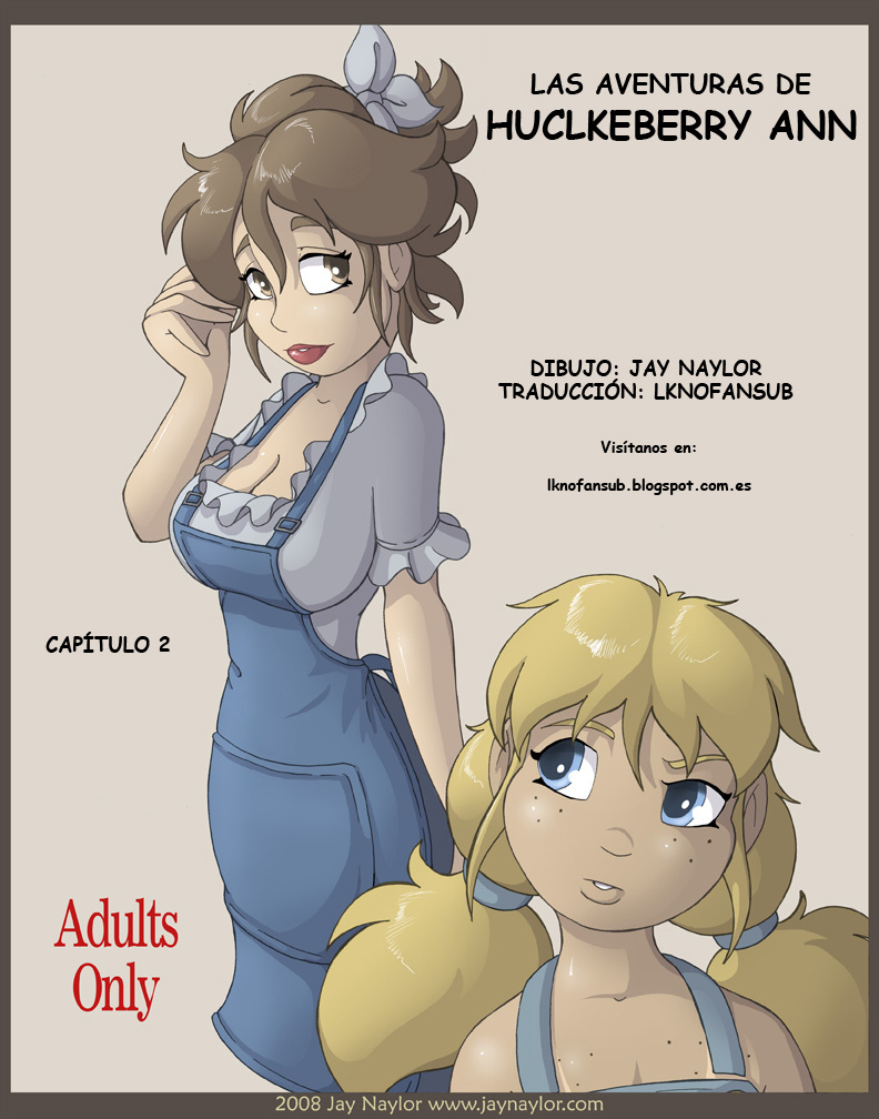 Comic Cover for The Adventures of Huckleberry Ann 2