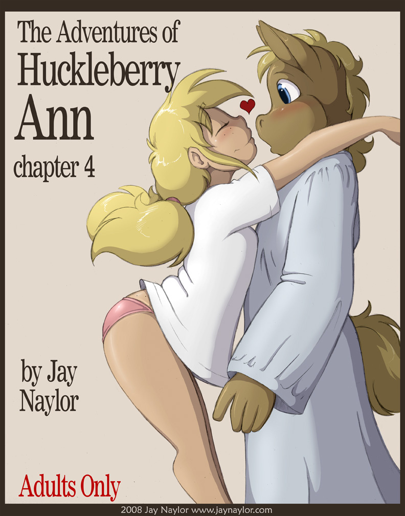 Comic Cover for The Adventures of Huckleberry Ann 4