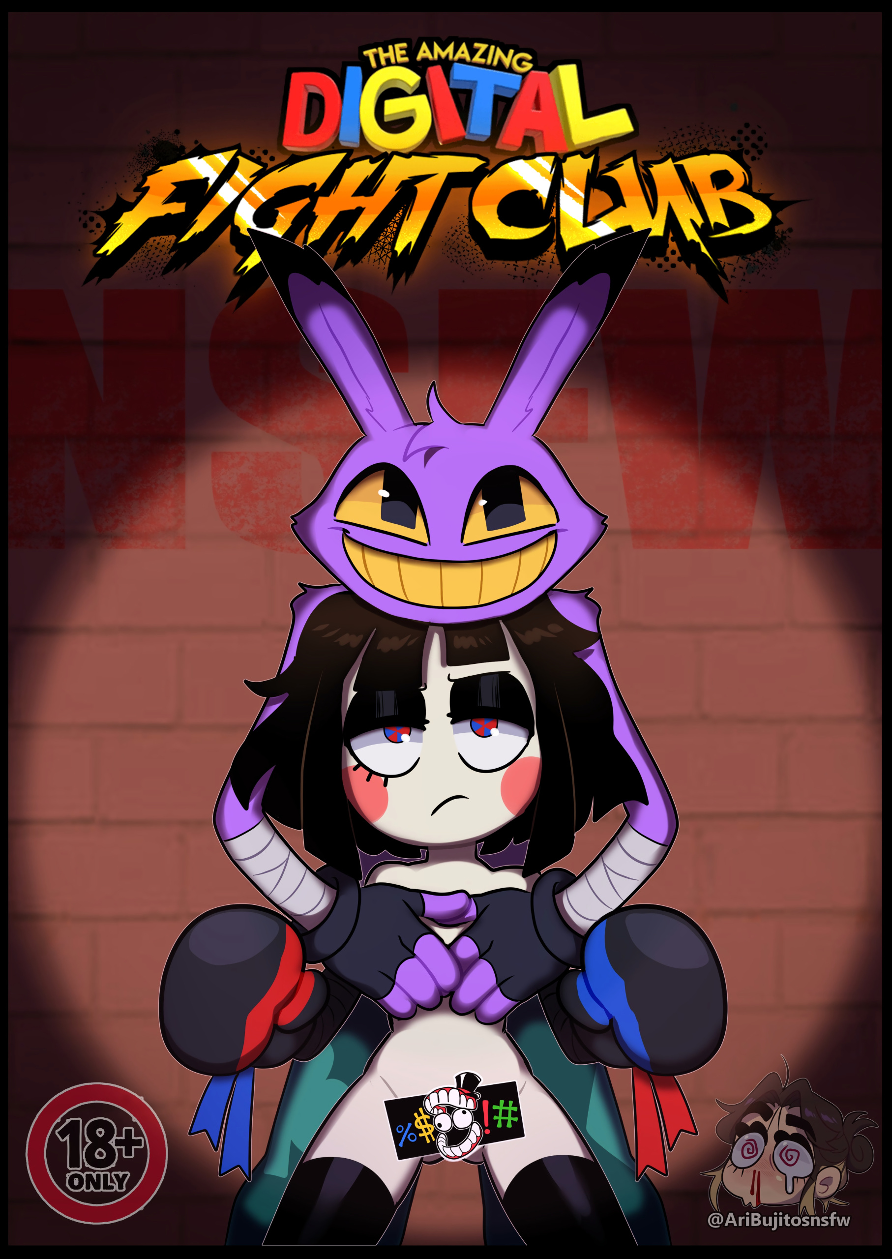 Comic Cover for The Amazing Digital Fight Club