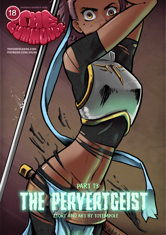 Comic Cover for The Cummoner 14: The Pervertgeist