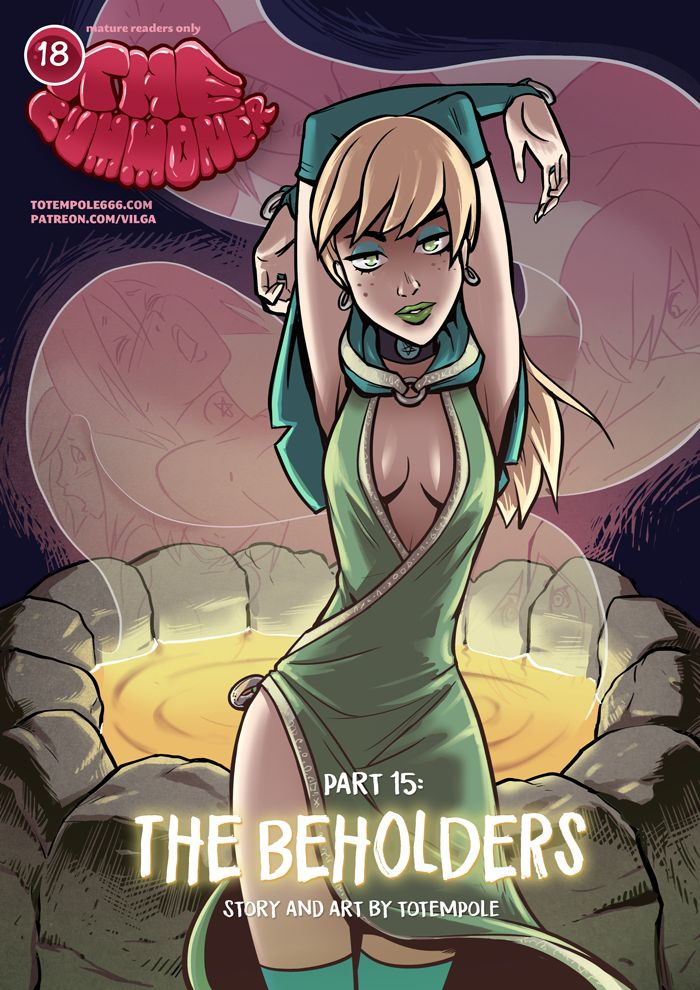Comic Cover for The Cummoner 15: The Beholders