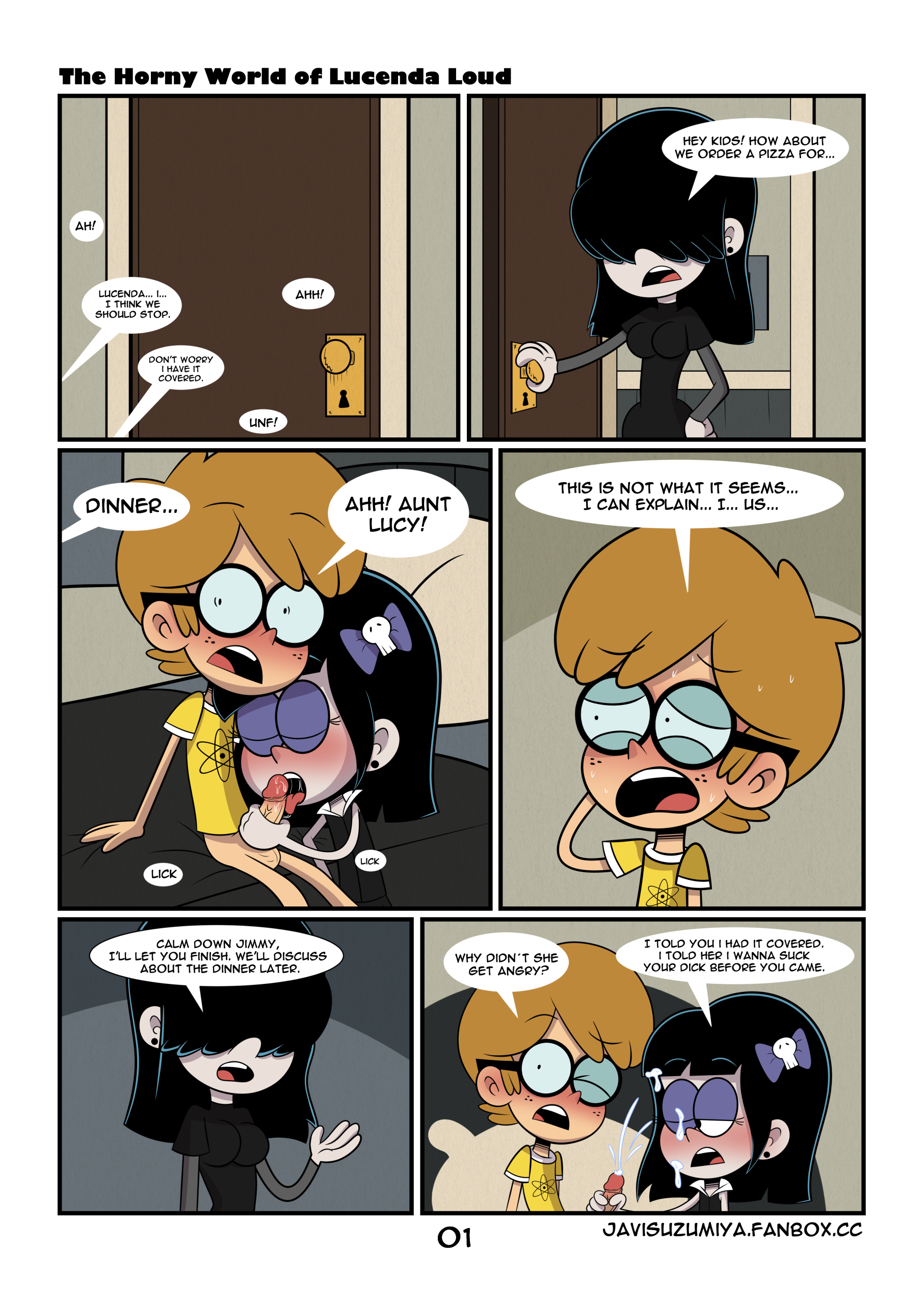 Comic Cover for The Horny World of Lucenda Loud