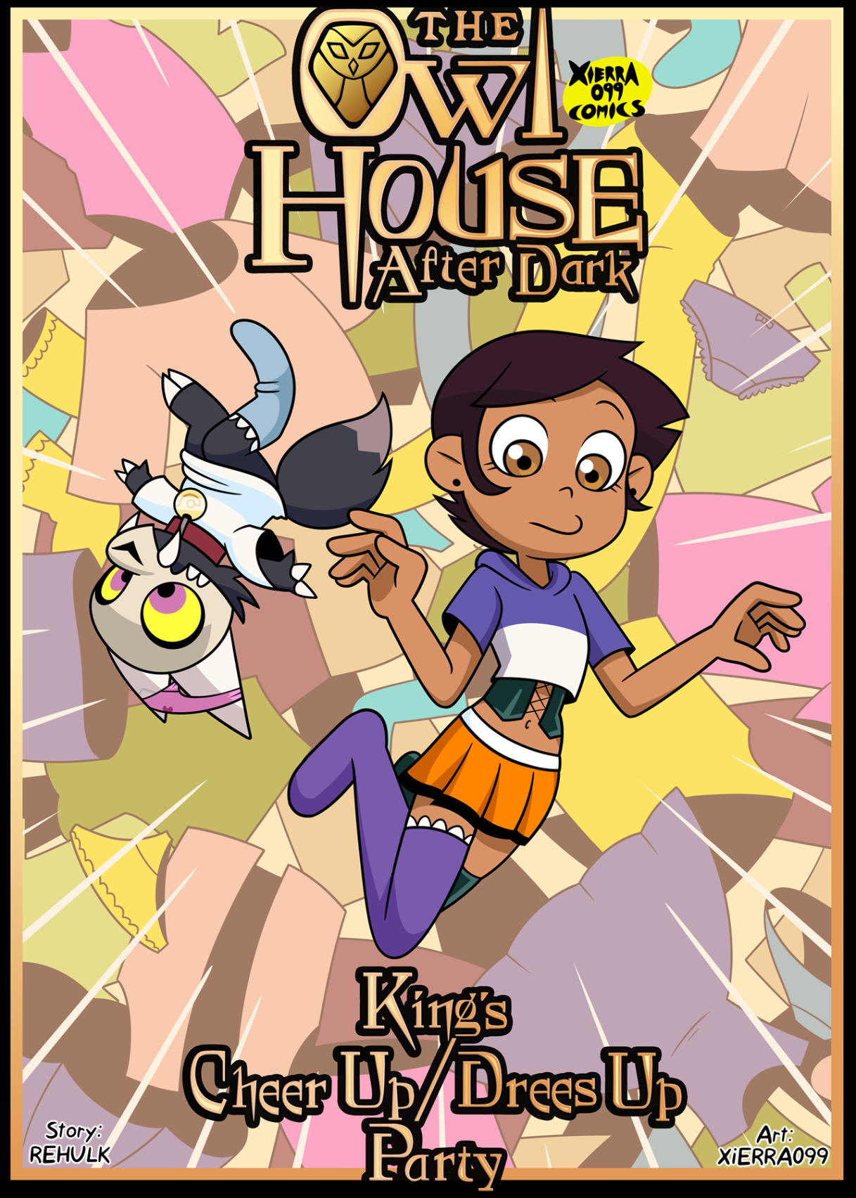 Comic Cover for The Owl House - After Dark: Kings Cheer Up