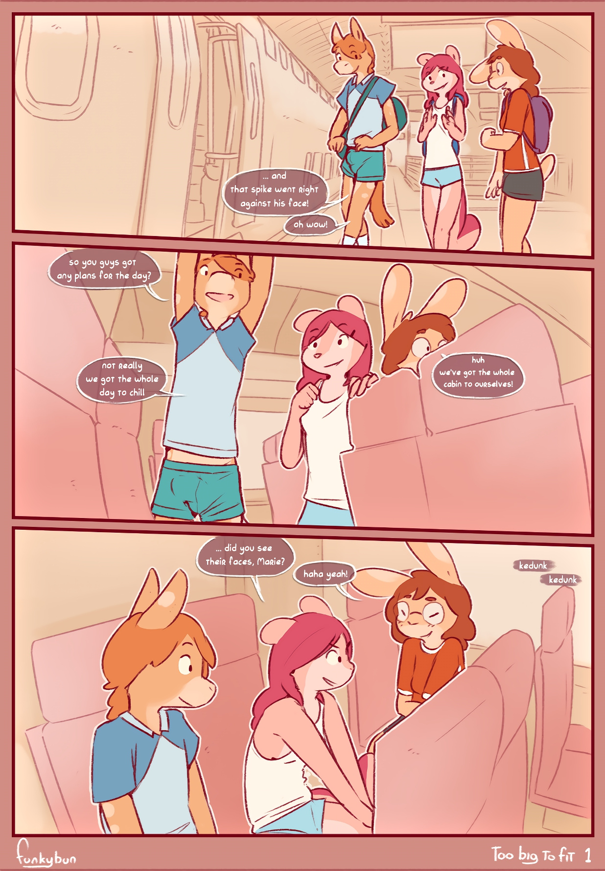 Comic Cover for Too Big to Fit