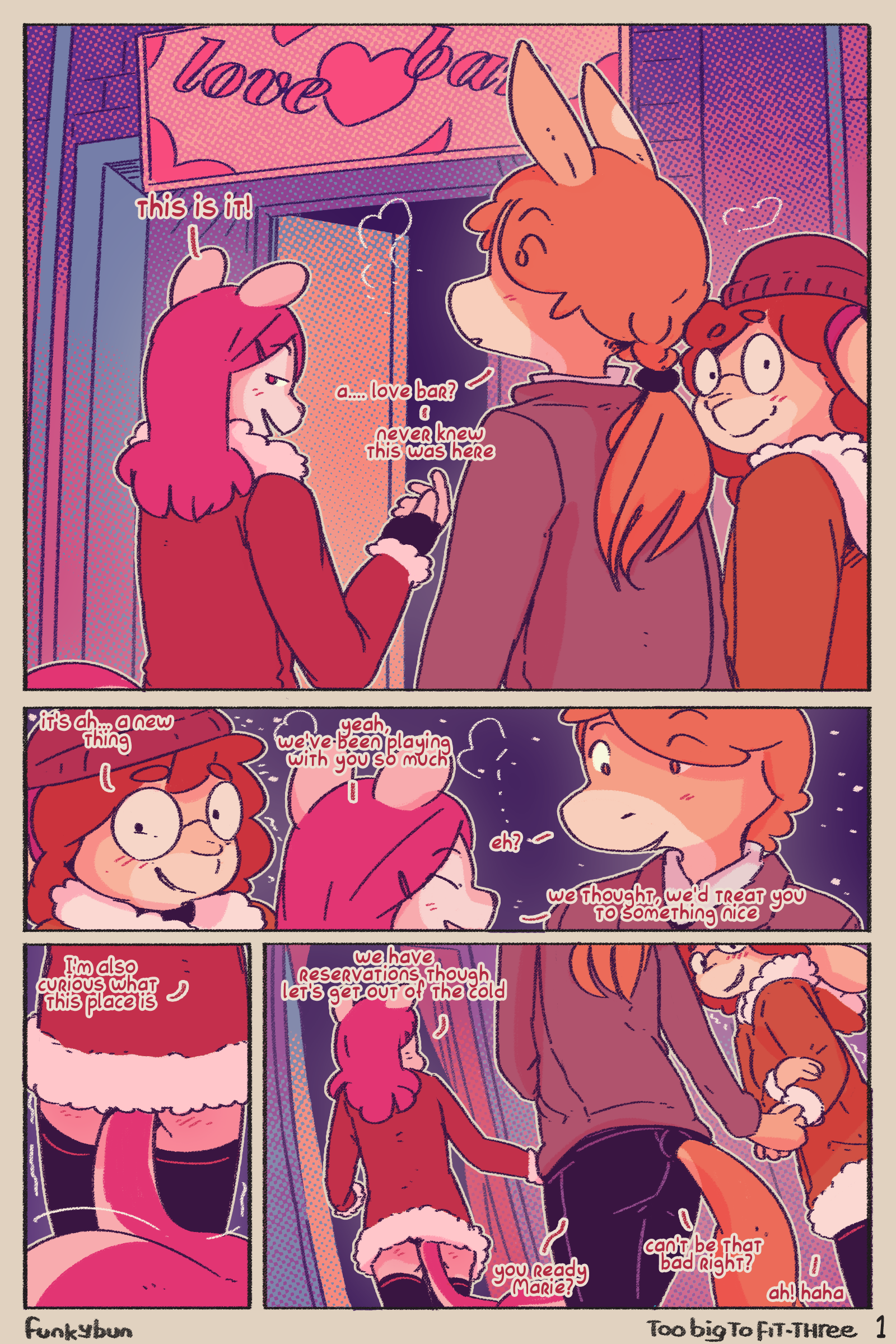 Comic Cover for Too Big to Fit Three
