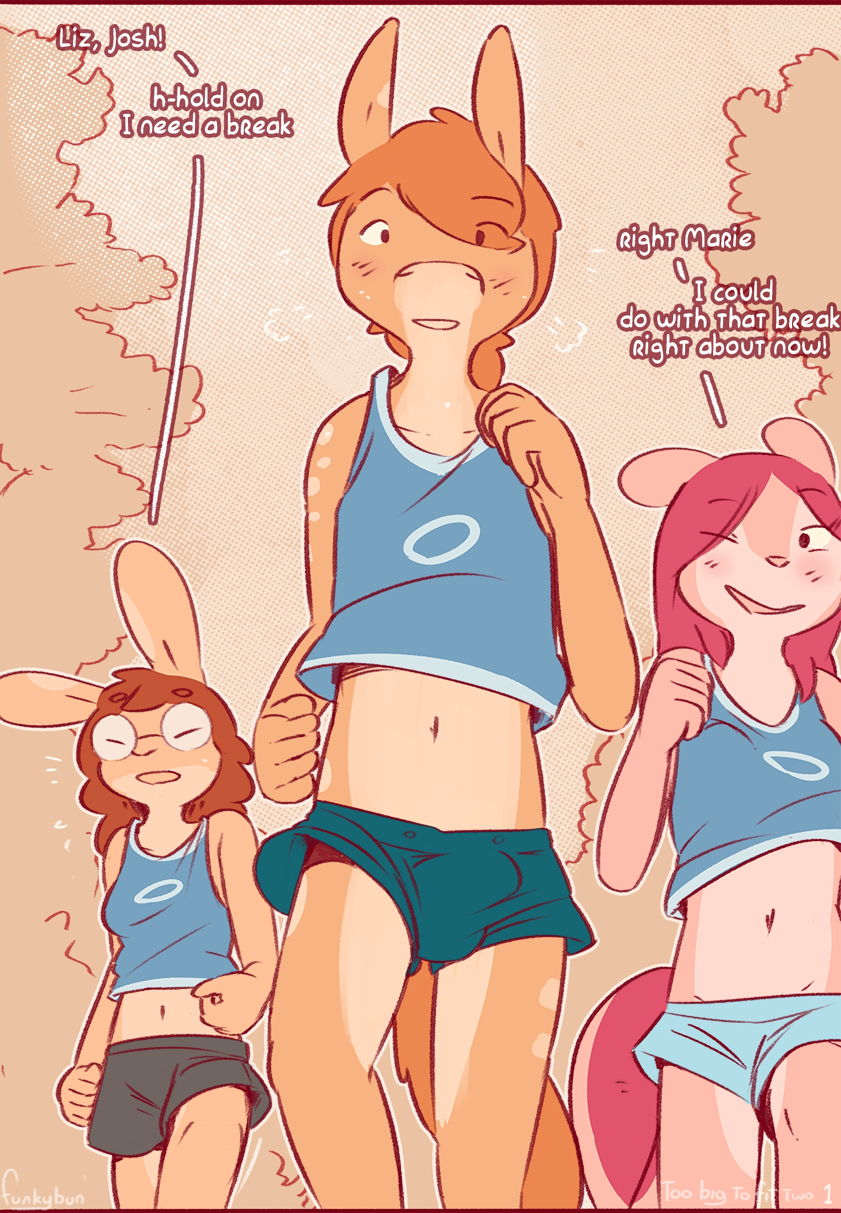 Comic Cover for Too Big to Fit Two