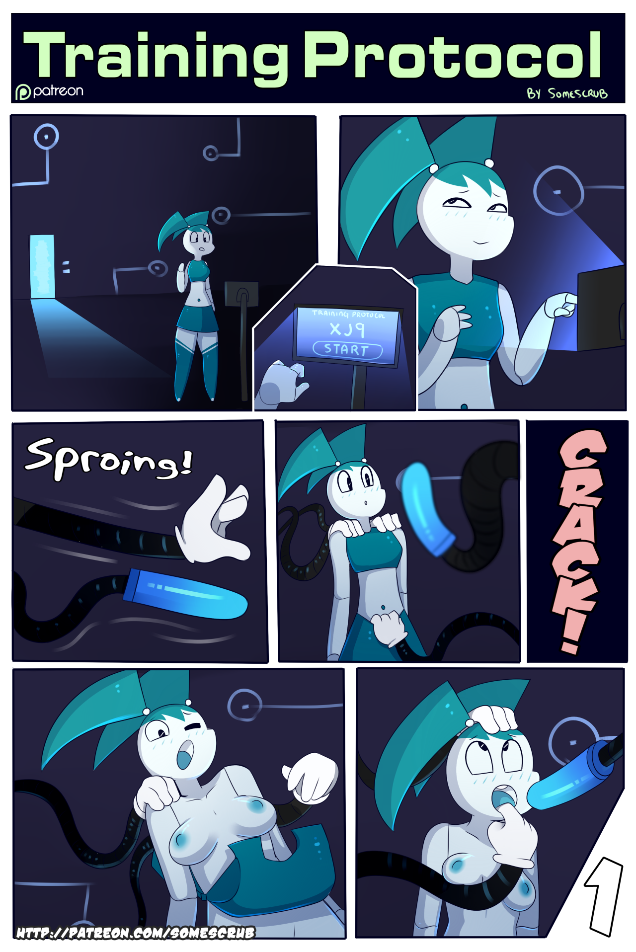 Comic Cover for Training Protocol
