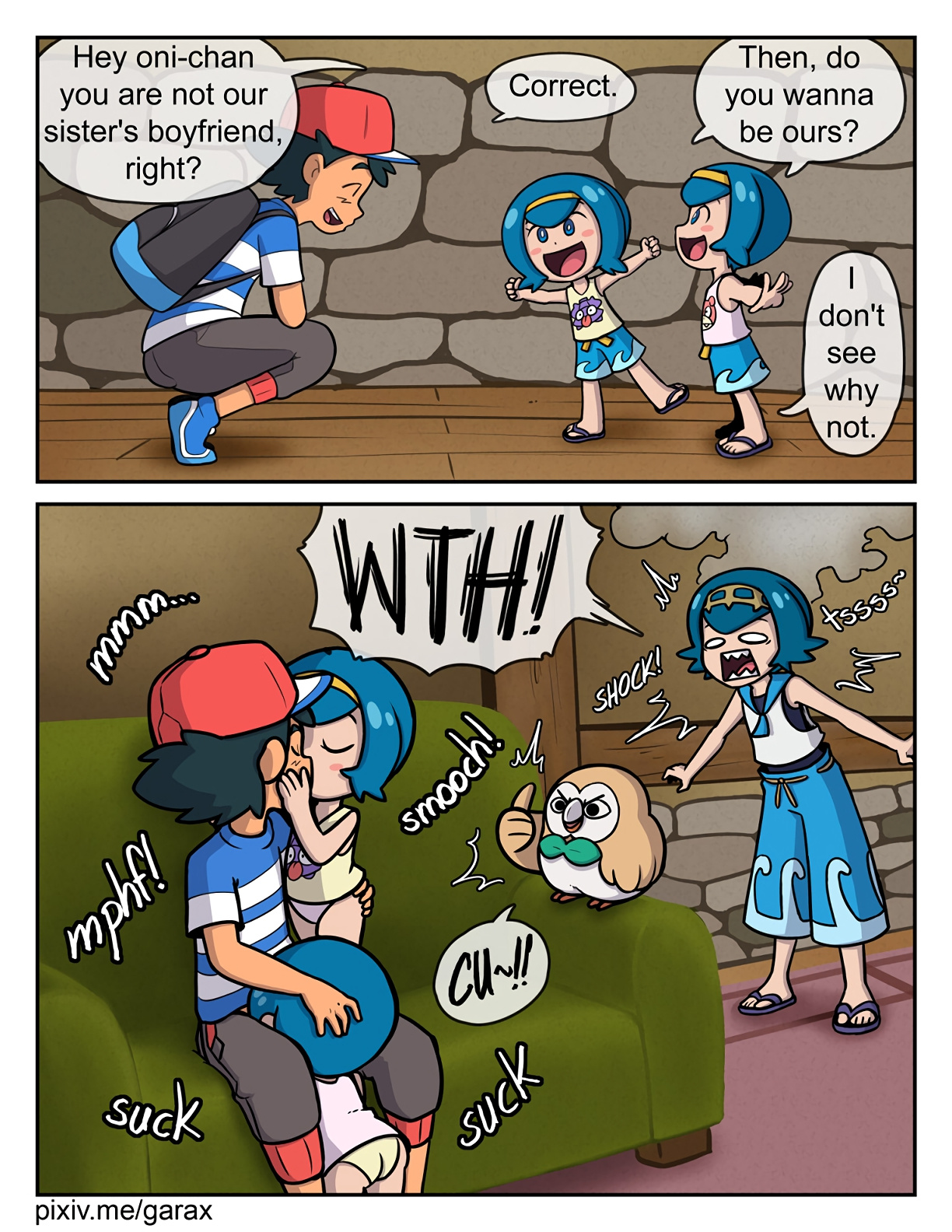 Comic Cover for Twin Pokegirlfriends