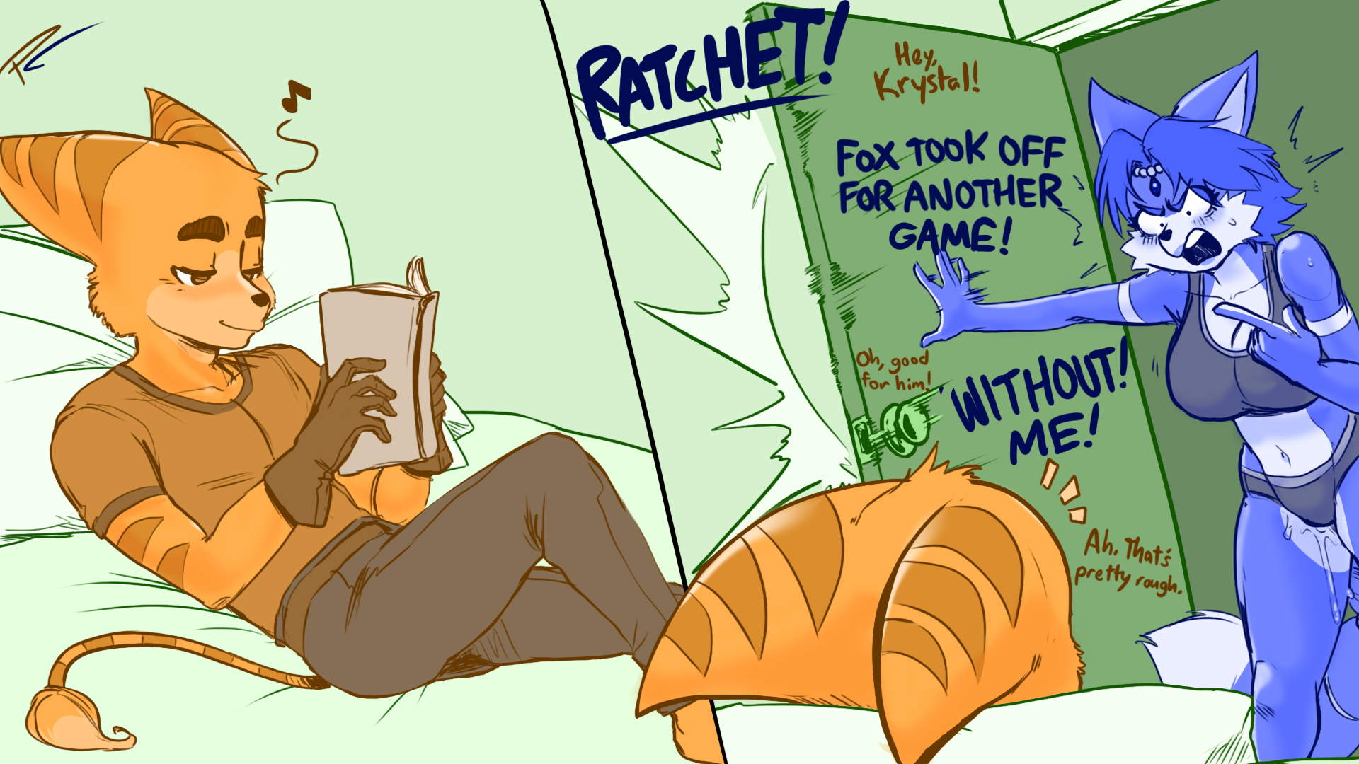 Comic Cover for Venting Between Titles
