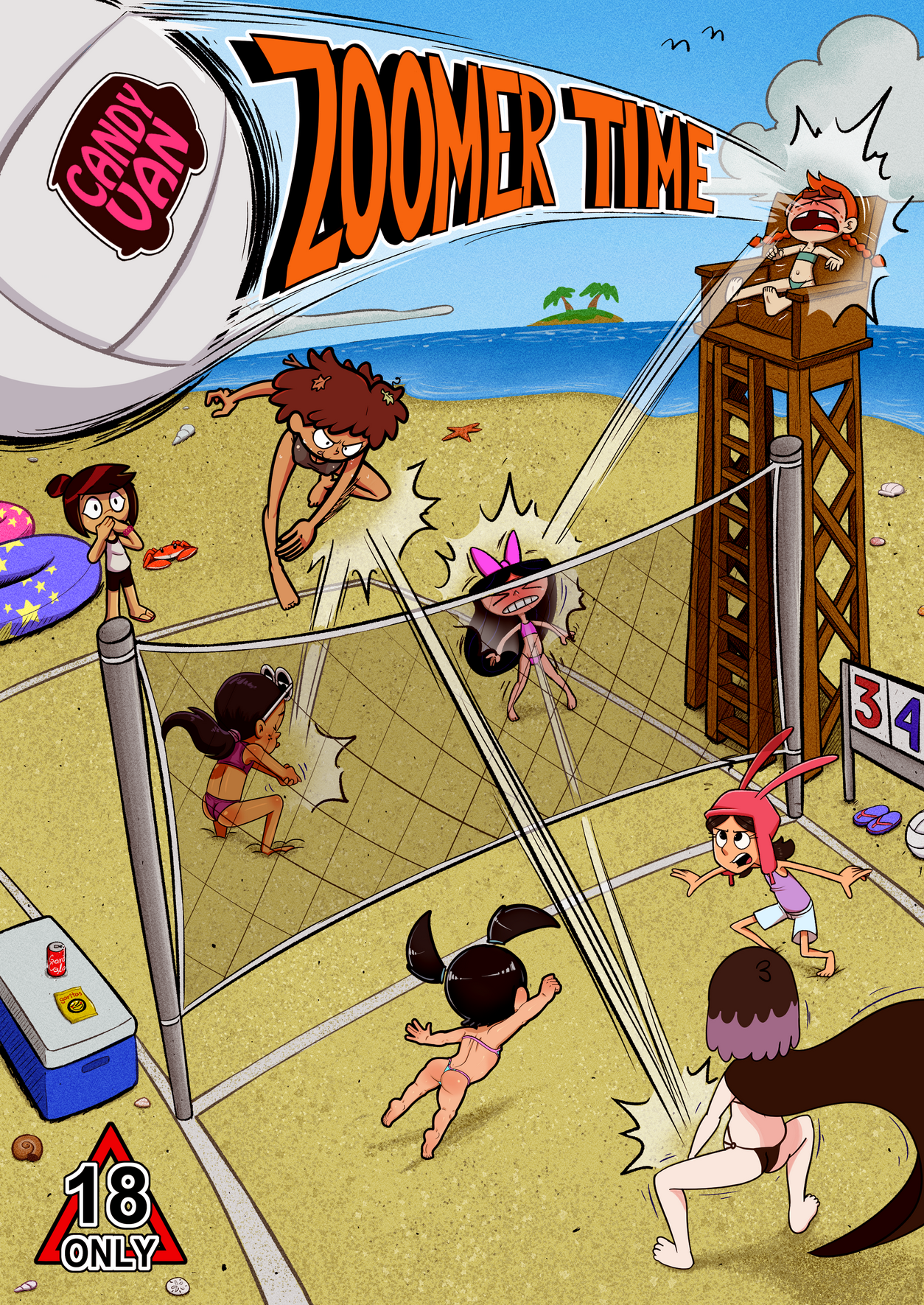 Comic Cover for Zoomer Time